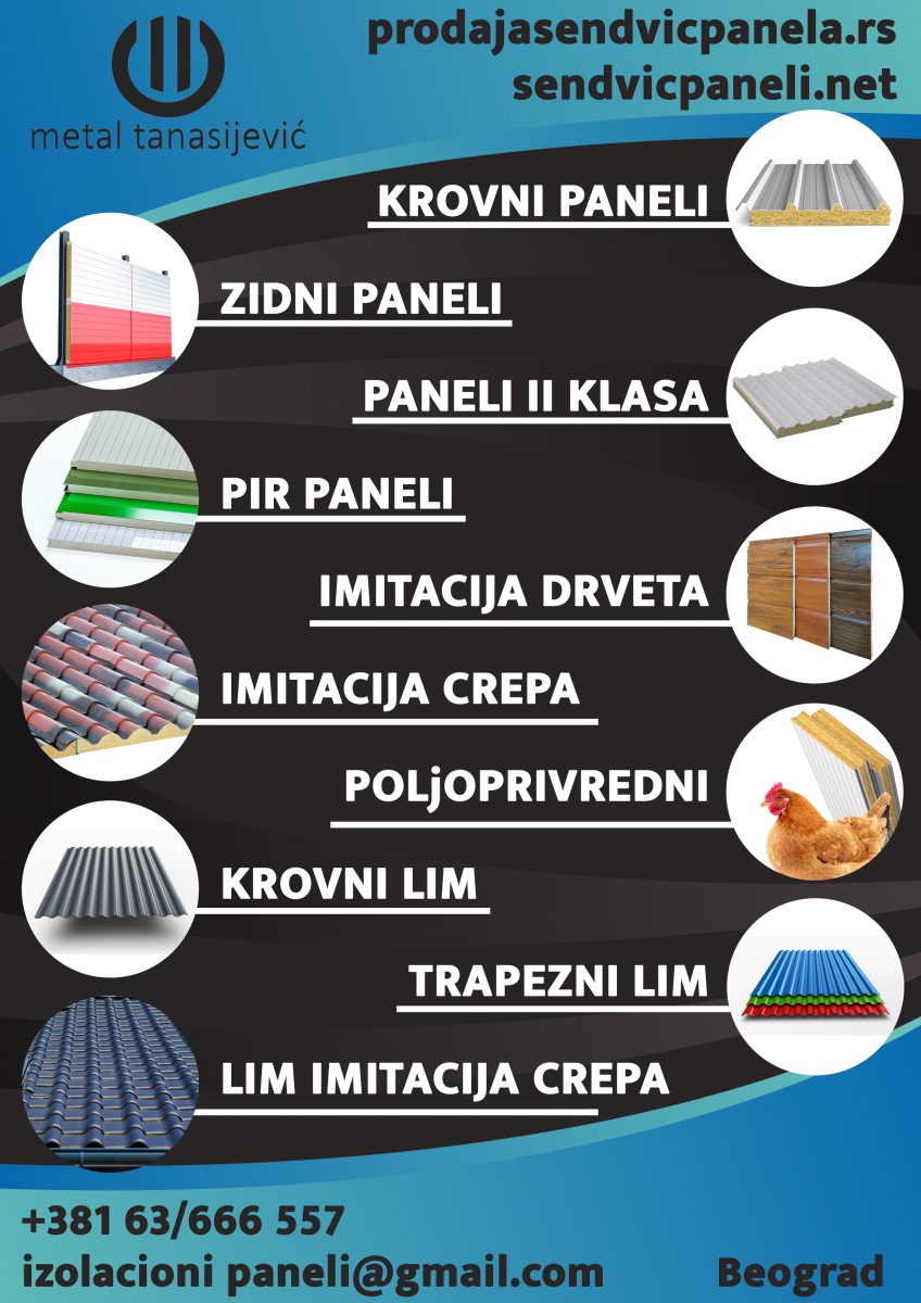 Galerija - Prodaja sendvič panela